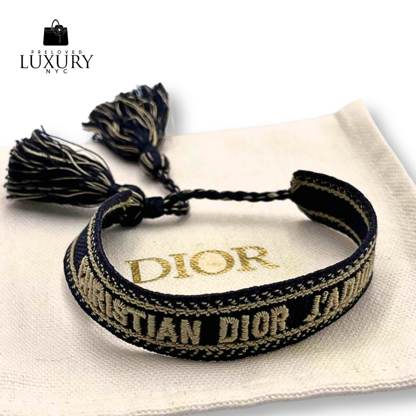 DIOR Bracelet Canvas/Navy