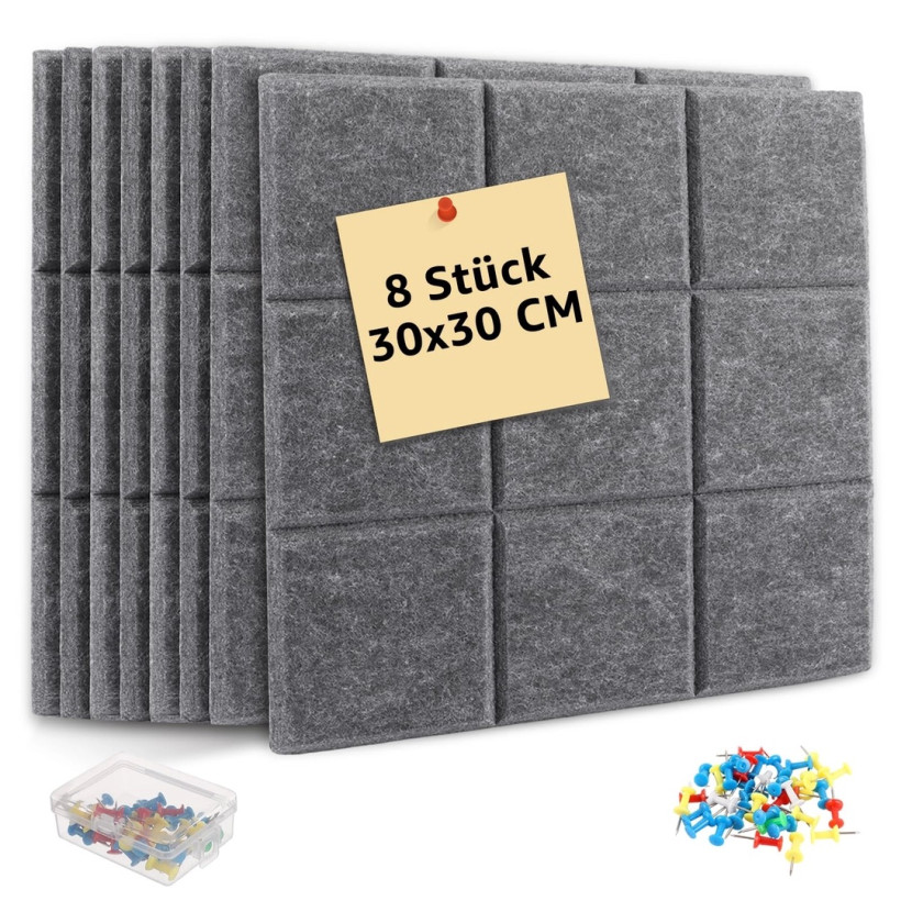 komplet filcowych tablic 8 szt