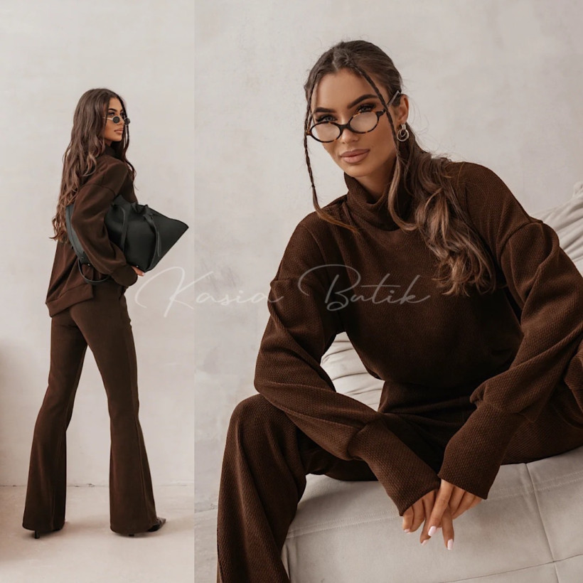 Komplet Wiskozowy Priah La Balancia Czekolada