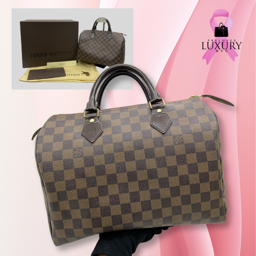 LOUIS VUITTON Brown Bag Damier N41531 Speedy 30