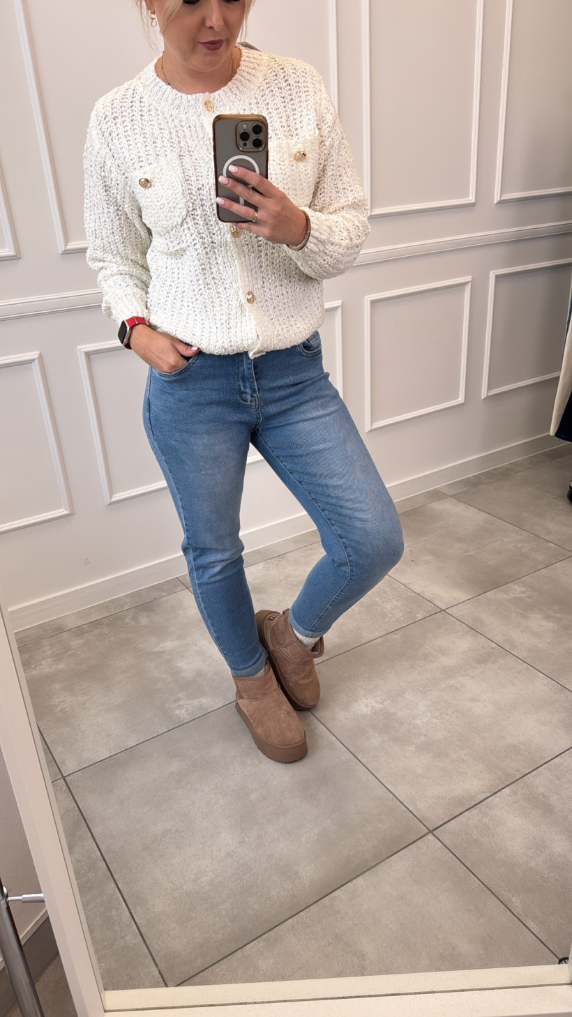 Spodnie jeans Miss 13798