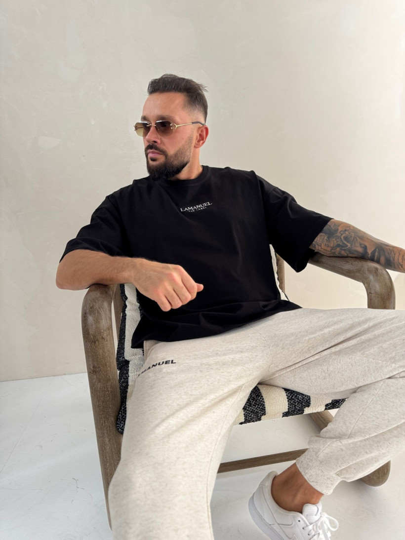 T shirt męski Czarny