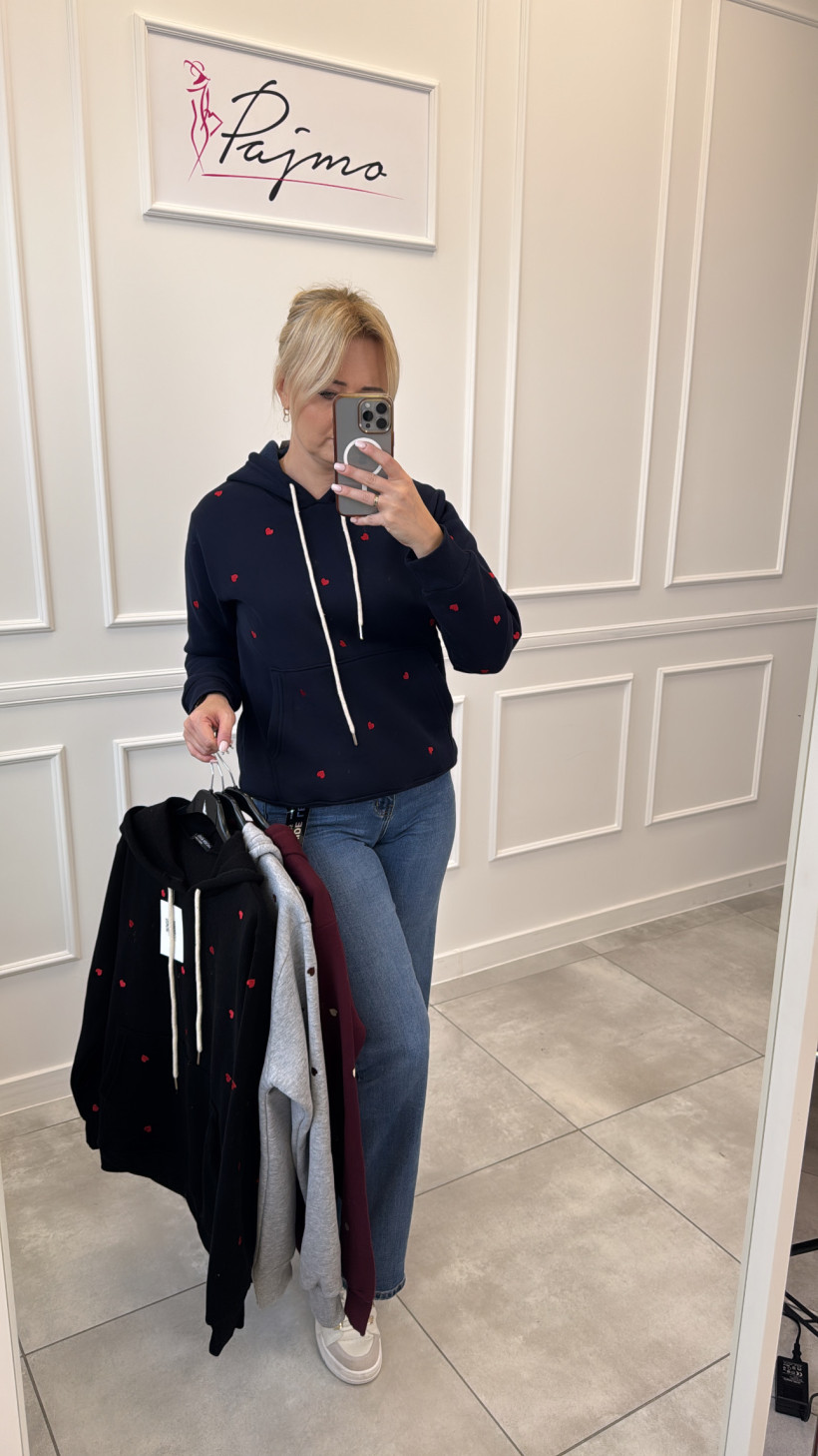 Bluza serduszka 13818