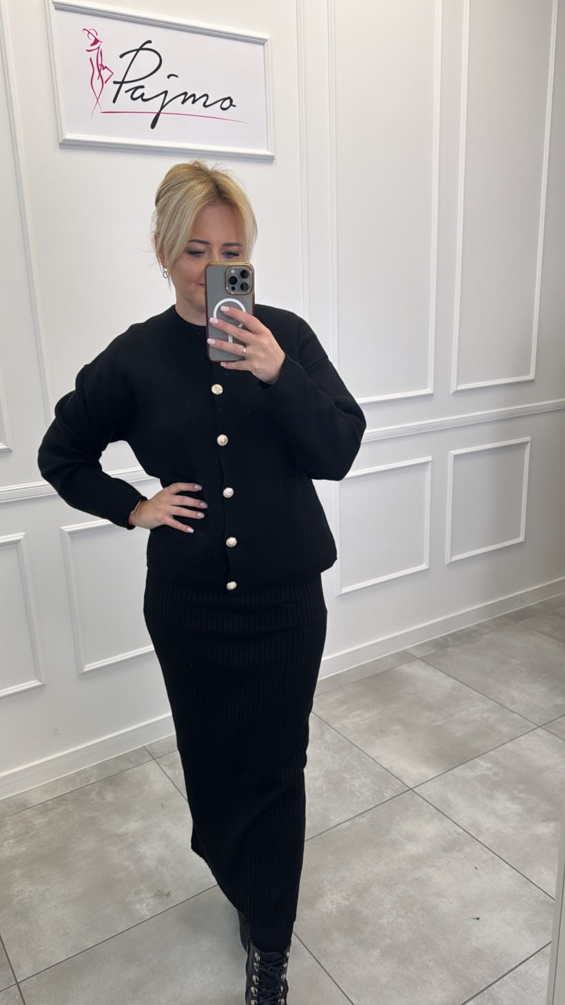 Komplet sukienka i sweterek 13819