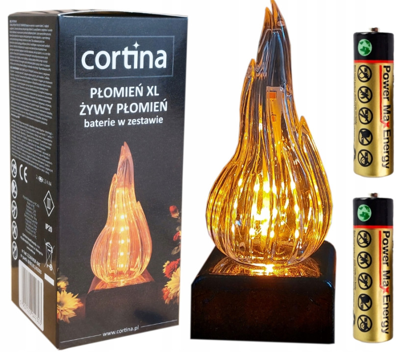 Świeca LED - ŻYWY PŁOMIEŃ XL