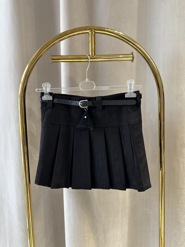 AZARA SPÓDNICOSPODENKI ZAMSZ CZERŃ