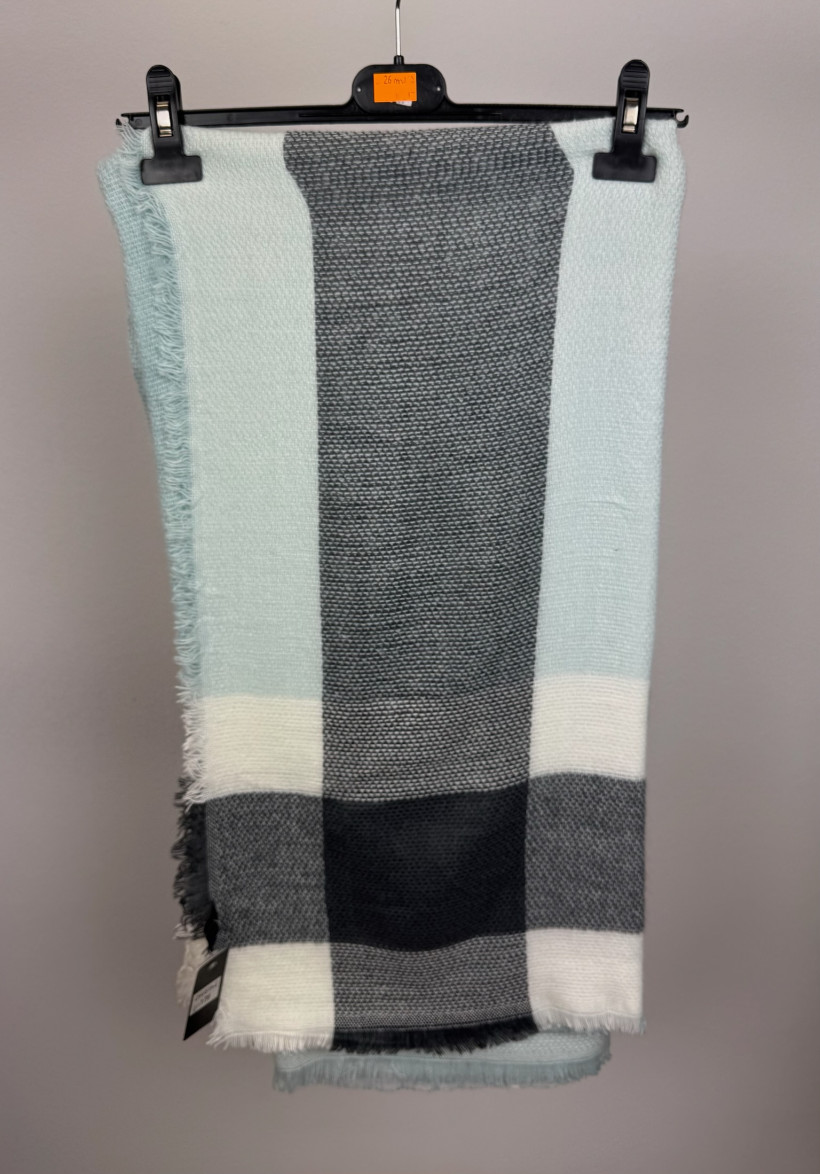 Chusta krata - 26 - mięta