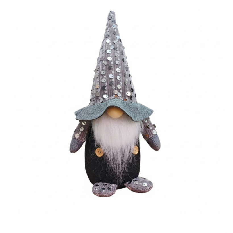 Skrzat dekoracyjny Krzyś cekiny 20cm