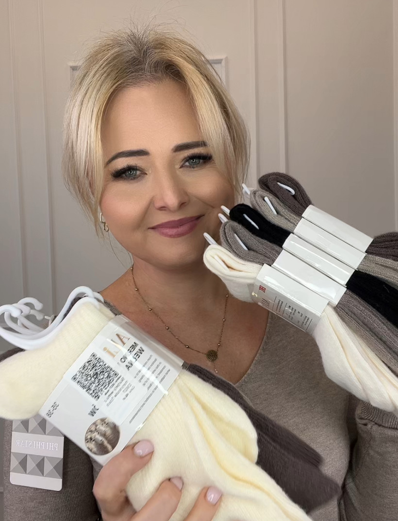 Skarpety wełna z merynosów 5pack 13826