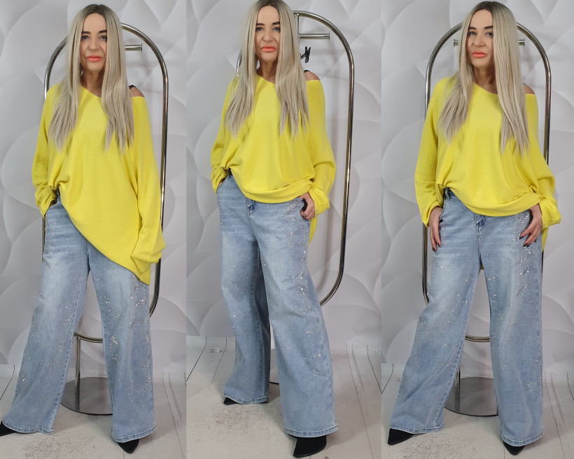 SPODNIE JEANSOWE BENTON 22008 /ML015H  SK12 