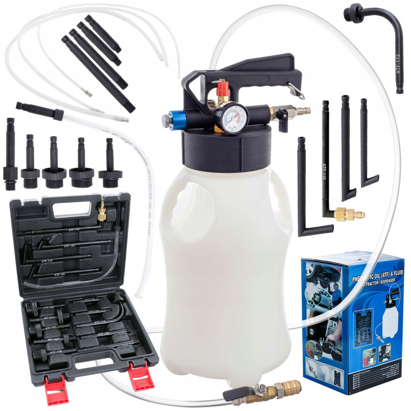 POMPA WYMIANY OLEJU AUTOMATYCZNYCH SKRZYNIACH BIEGÓW SKRZYNI NAPEŁNIACZ