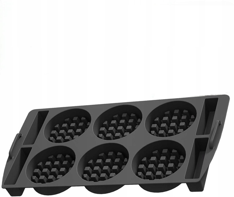 Forma silikonowa do gofrownicy prostokątna forma gofry akcesoria kuchenne