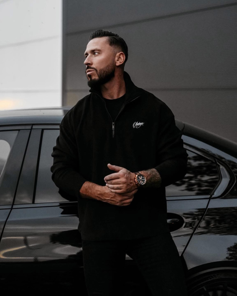 bluza męska LUMIS czarna