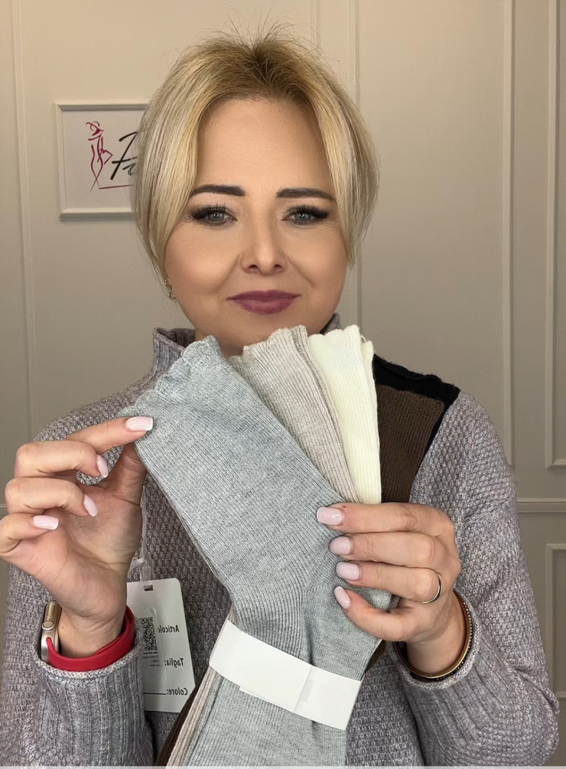 Skarpety 5 pack falbanka 13858