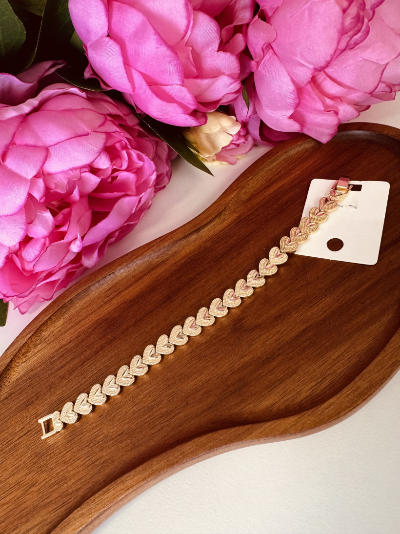 Bransoletka serca 13860 B