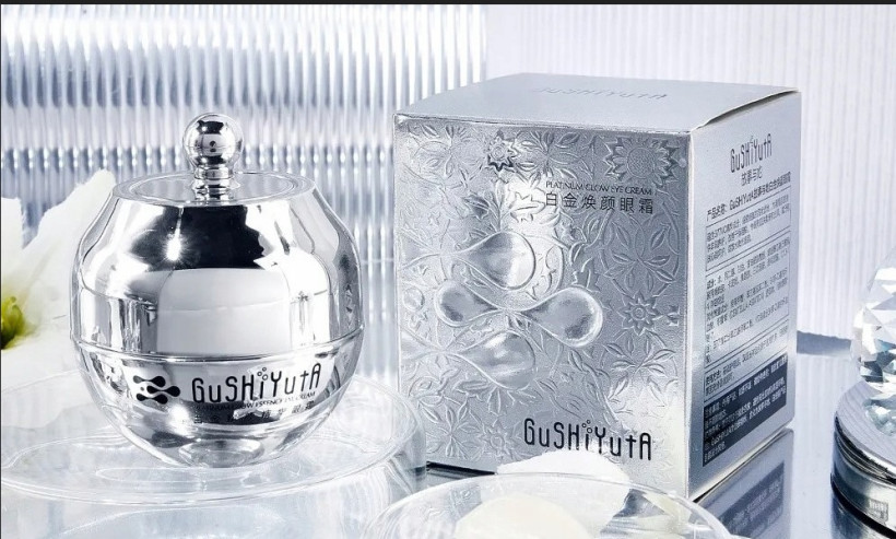 Krem platynowy Przeciwzmarszczkowy pod oczy Gushiyuta