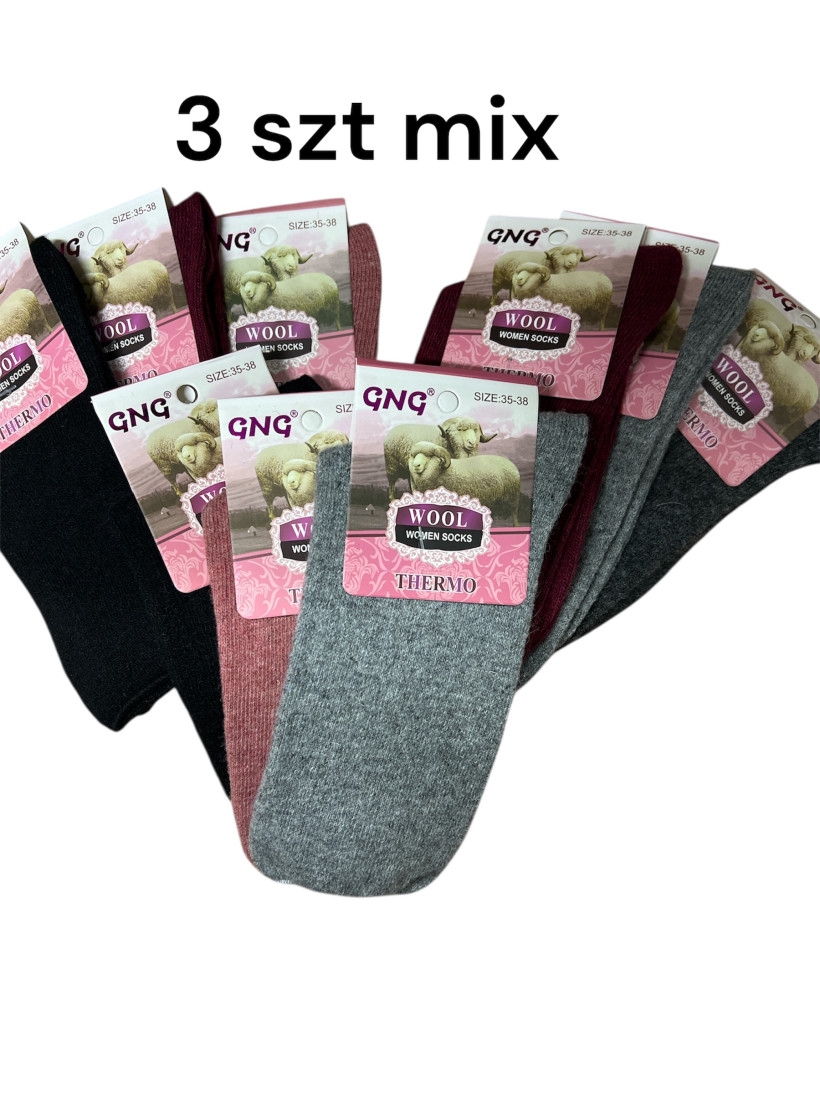 skarpety angora mix 3 szt