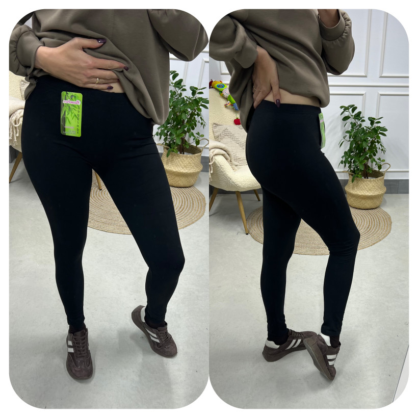 Leginsy bambus ocieplane 