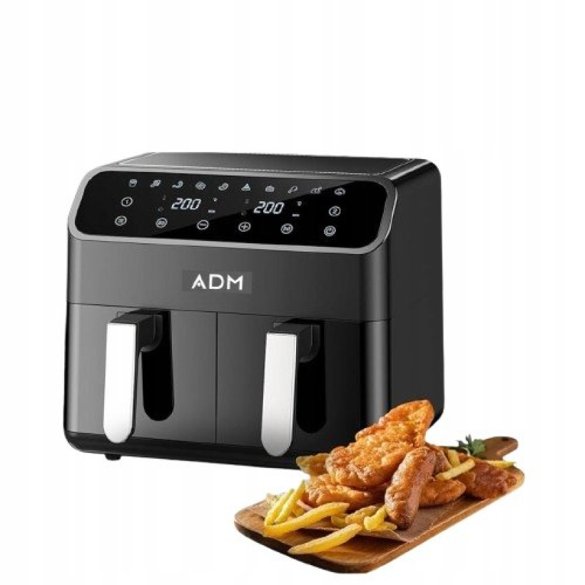 H30 ADM Beztłuszczowa frytkownica dwukomorowa (d)