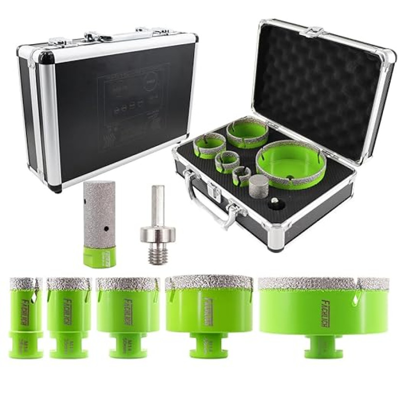 Zestaw diamentowych wierteł rdzeniowych