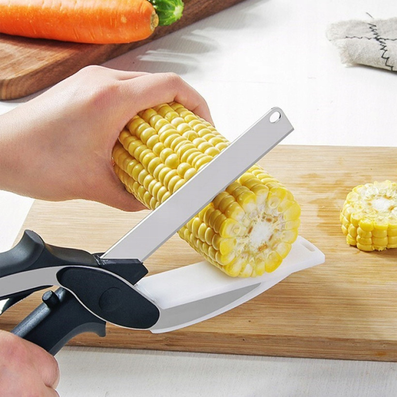 E52 ADM Nożyczki kuchenne z wbudowaną deską (n)