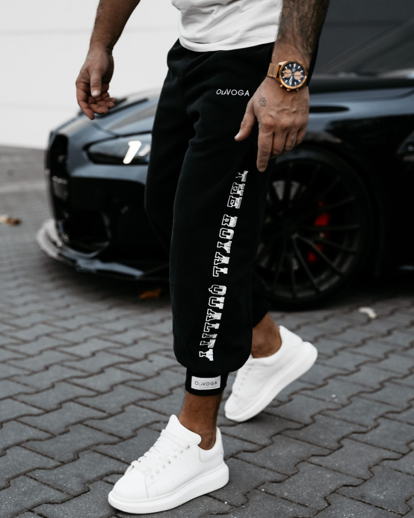 Spodnie męskie OLAVOGA ARES 2025 czarne