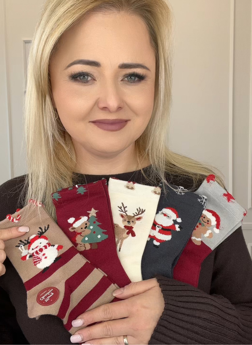 Skarpety świąteczne 5pack 13859