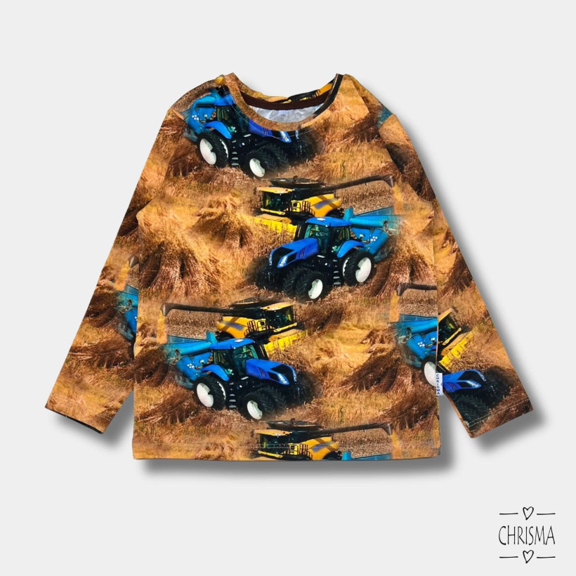 LONG CHRISMA TRAKTORY NIEBIESKIE