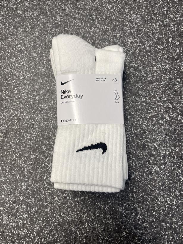 Skarpetki Nike Everyday 3pack białe 38-42