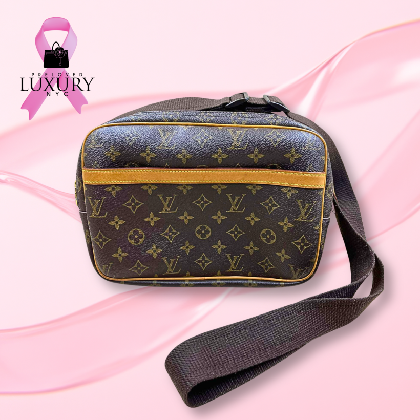 LOUIS VUITTON Monogram Reporter PM
