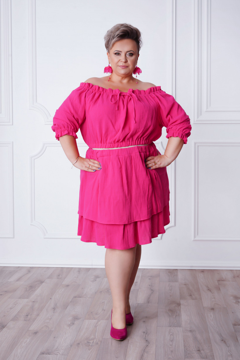 Komplet LOLITA Fuksja