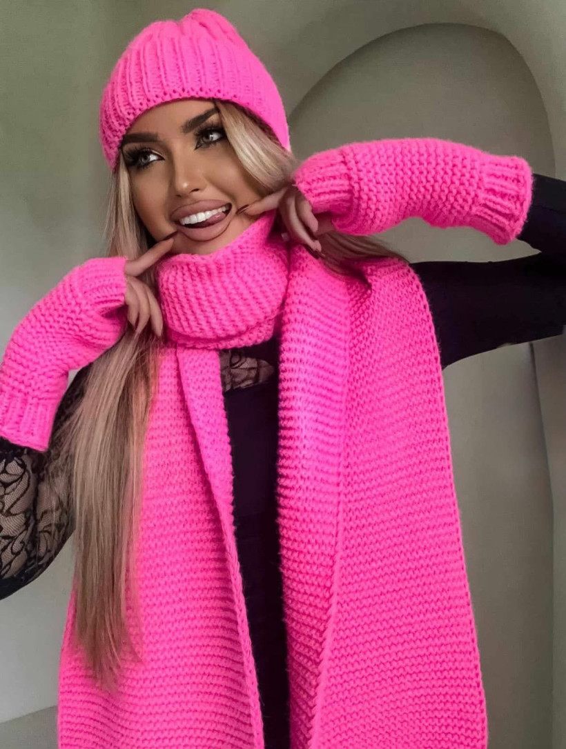 Komplet By Me Alaska barbi róż