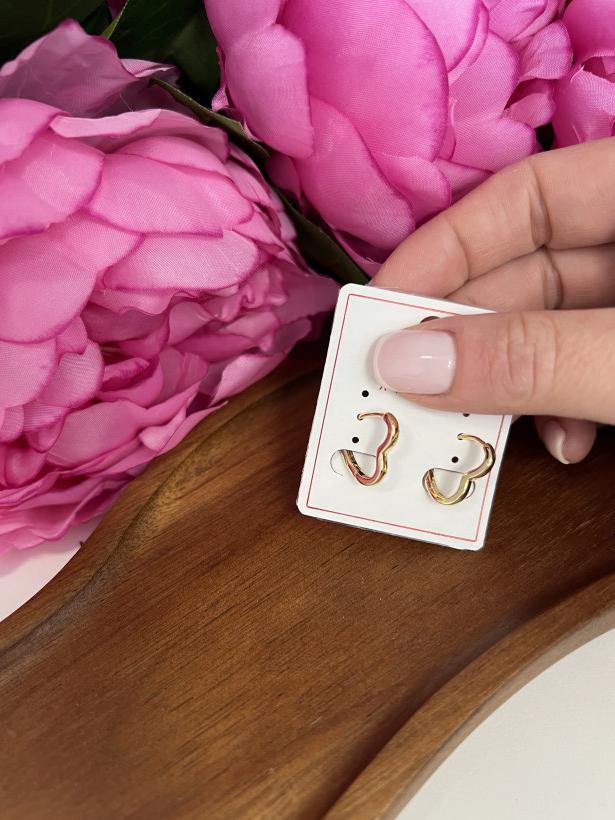 Kolczyk serce 13800 B