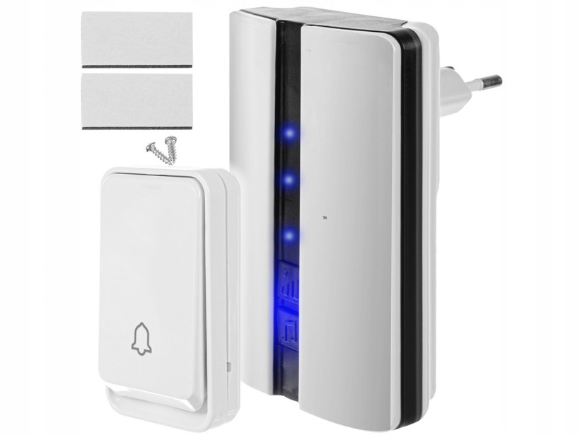 DZWONEK BEZBATERYJNY BEZPRZEWODOWY WODOODPORNY 150