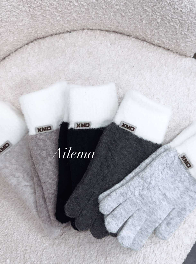 Rękawiczki NK3029 warkocz