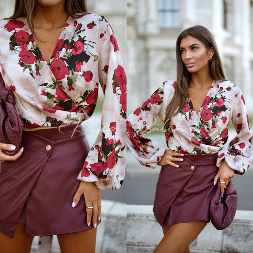 Koszula Wiskozowa Tulla Vintage Rose