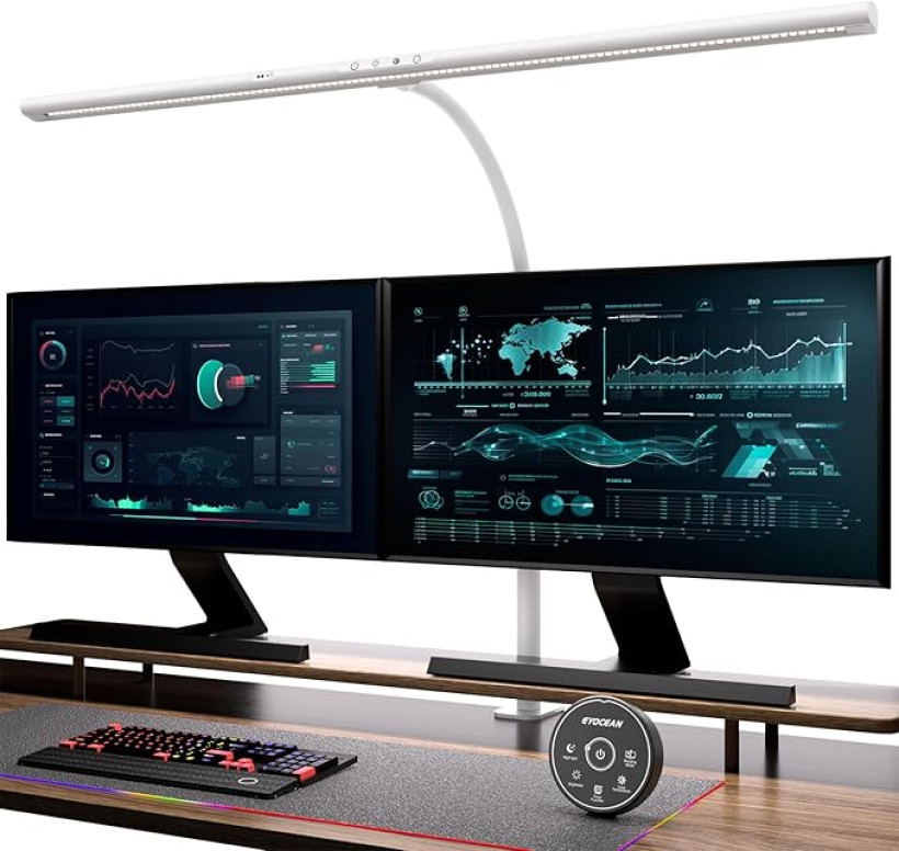 EYOCEAN Lampa biurkowa LED ze sterowaniem gestami i pilotem