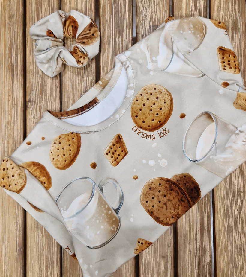 GUMKA DO WŁOSÓW CIASTECZKA Z MLEKIEM  CHRISMA