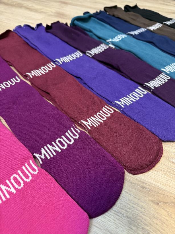 Skarpetki długie logowane  Minouu