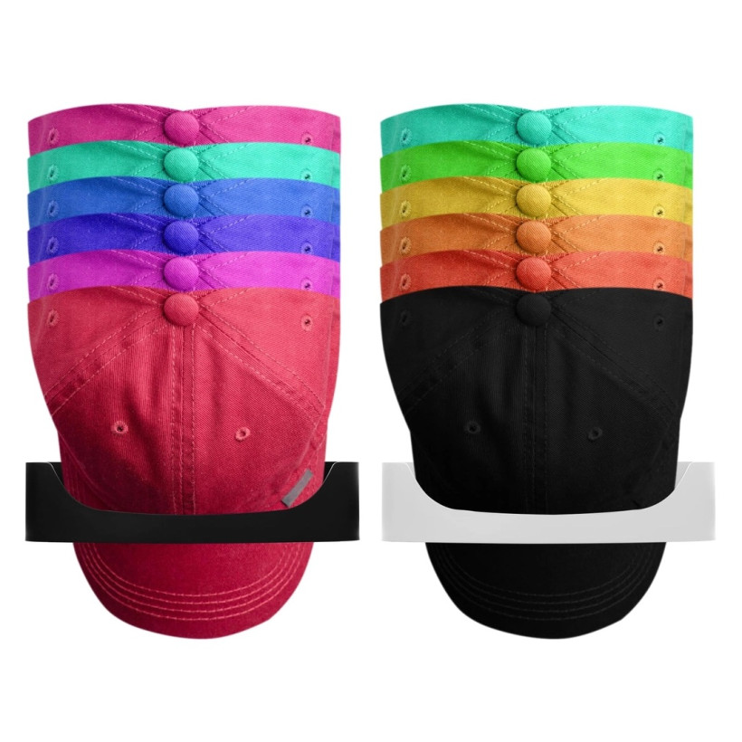 uchwyt na czapki z daszkiem czarny 