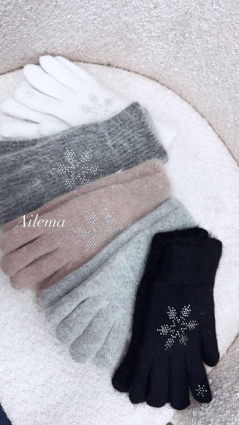 Rękawiczki NK3321 cyrkoniowa śniezynka
