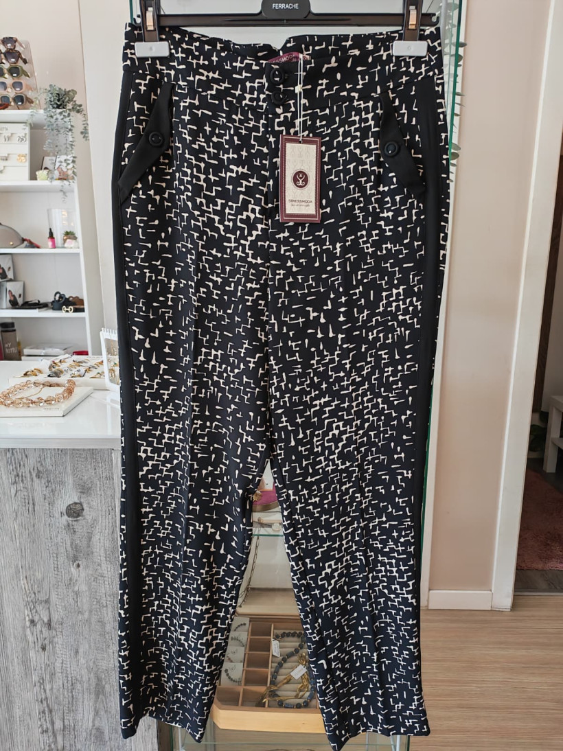 Calça estampada Stressmoda
