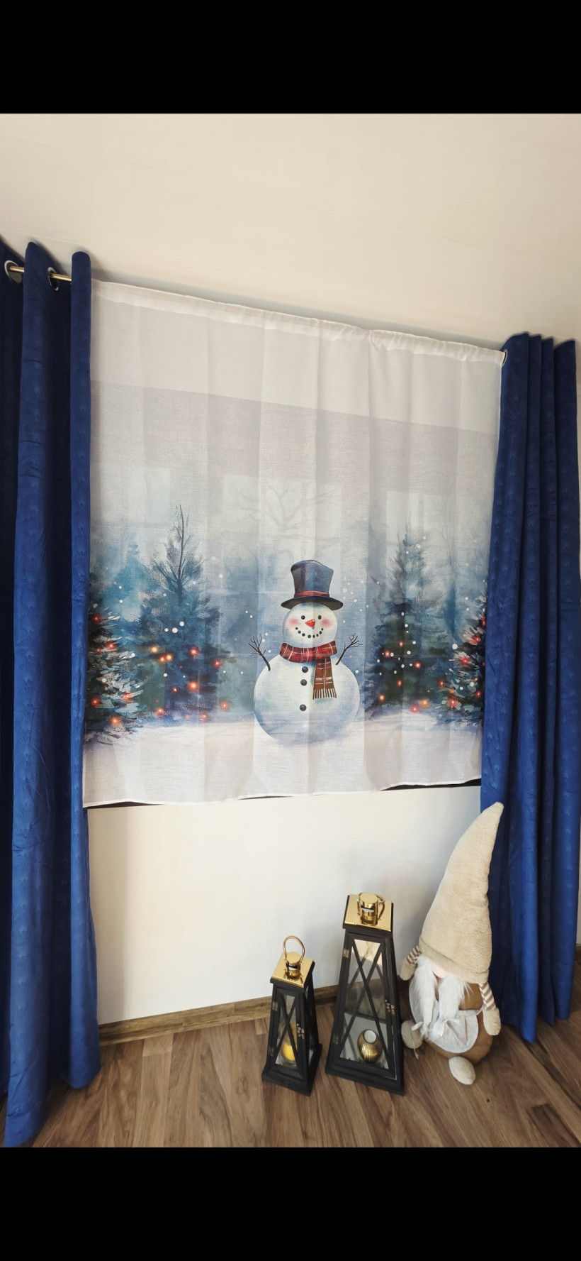 Panel Bałwanek na taśmie 150x160cm