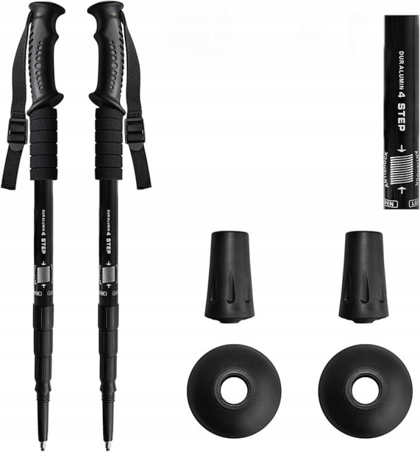 KIJE TREKKINGOWE KIJKI NORDIC WALKING lekkie do wędrówek, spacerów 51-110cm