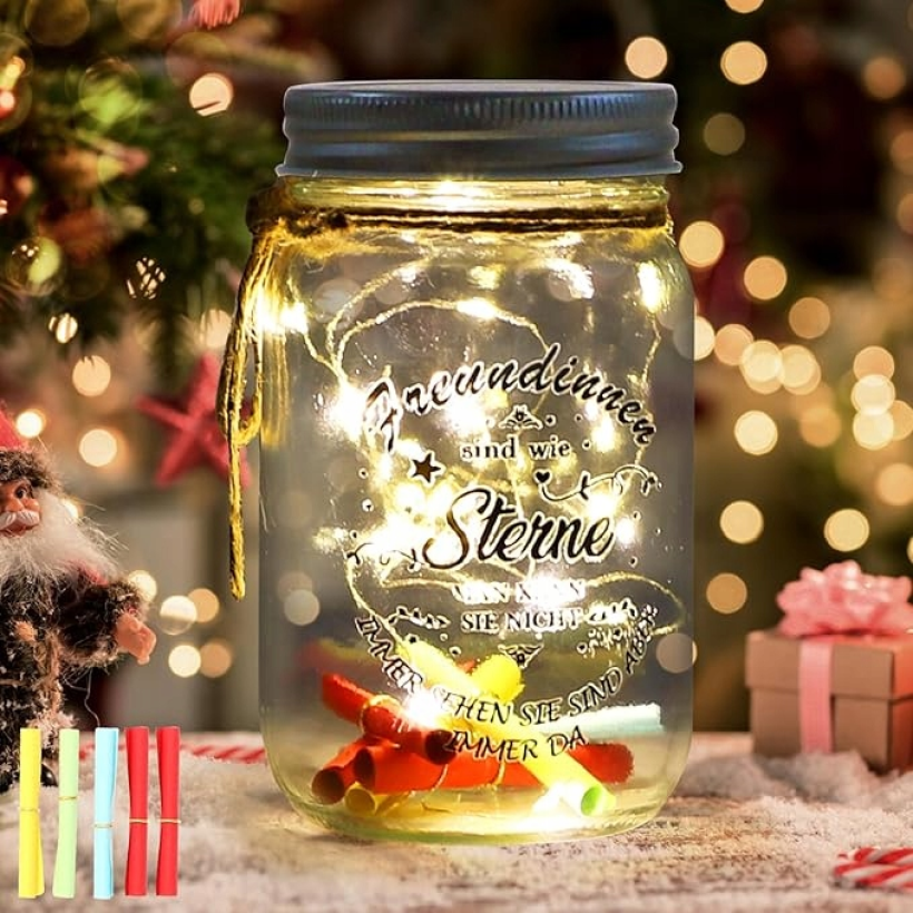 Butelka LED, lampka, dekoracyjna butelka świetlna, NIEMIECKI NAPIS!!