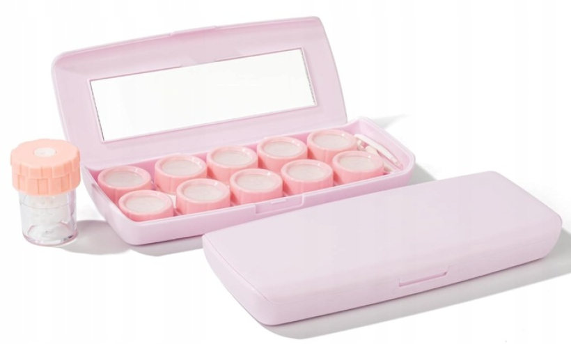 ZESTAW PODRÓŻNY DO SOCZEWEK KONTAKTOWYCH