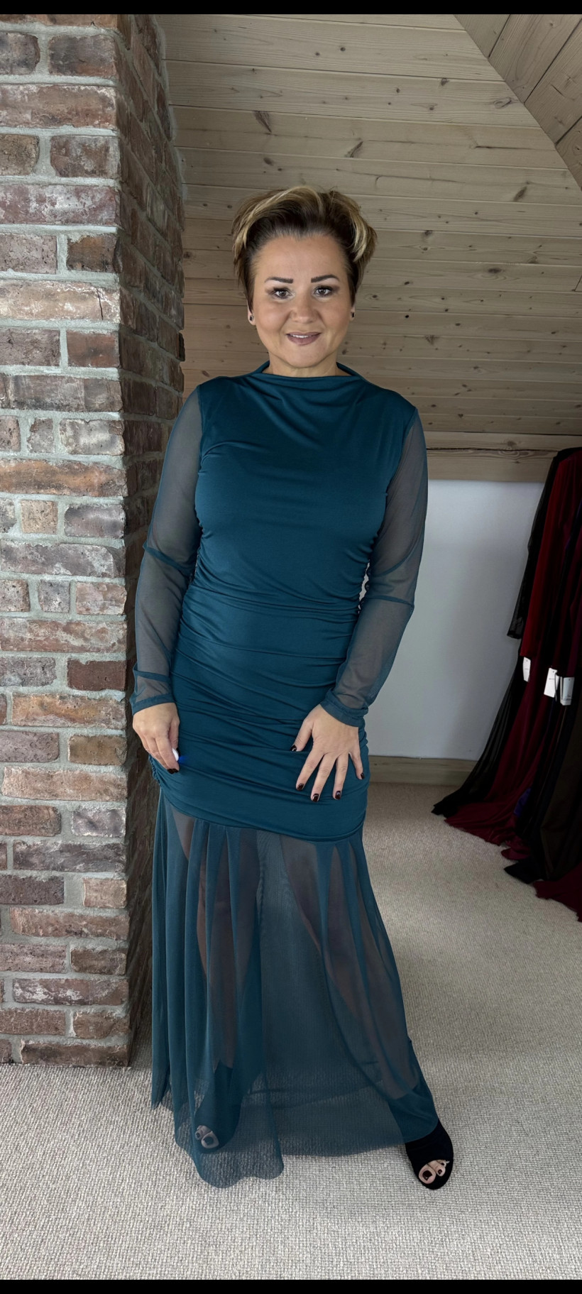 Sukienka z siatki Ariel - na zamówienie