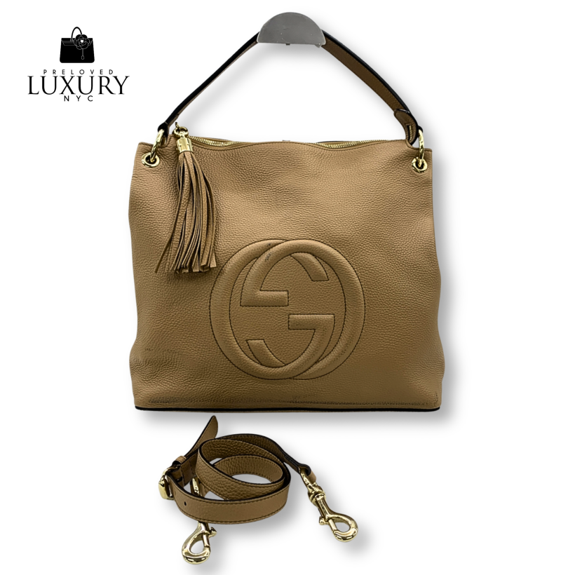 GUCCI Beige Soho 408825 2Way Bag