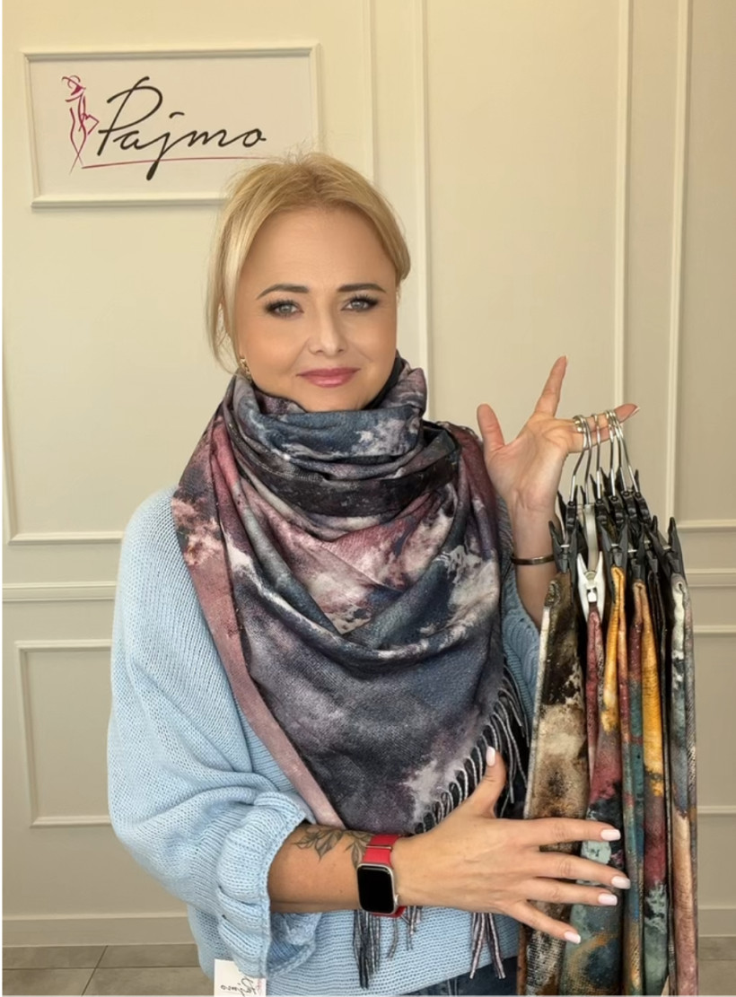 Szalik kolorowy 13889