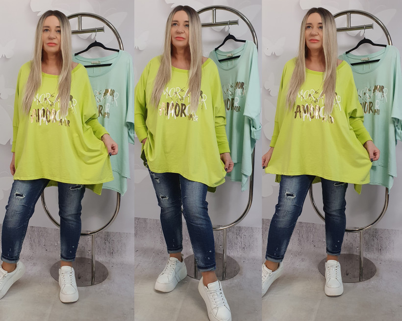 BLUZA AMOR AMOR AMOR 68777 RB6